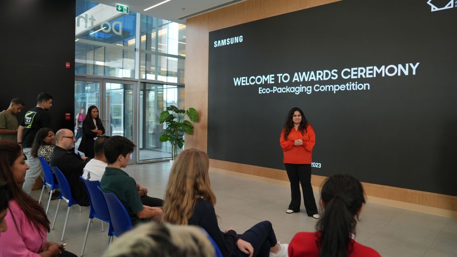 سامسونج تكرّم الفائزين في "تحدي تصميم الغلاف البيئي 2023"