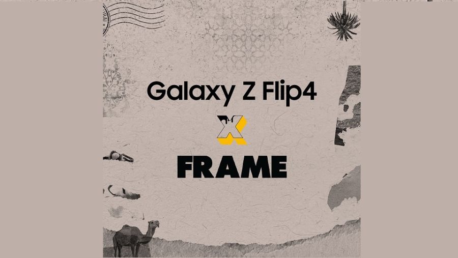سامسونج جلف للإلكترونيات و FRAME تبيعان كامل منتجات خطهما الفريد  لإكسسوارات هاتف Galaxy Z Flip4