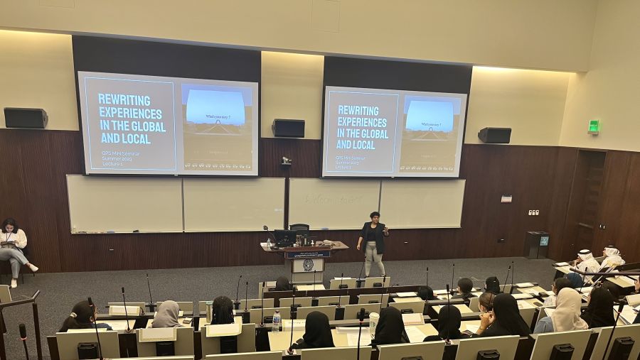 طلاب المدارس الثانوية الطموحون يتوافدون على برنامج جورجتاون الصيفي لمرحلة ما قبل الجامعة في مؤسسة قطر