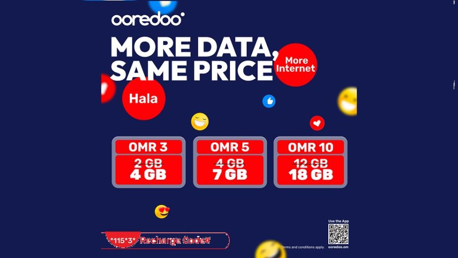 باقات هلا المُحدثة من Ooredoo تتيح للعملاء الاستمتاع بإنترنت أكثر