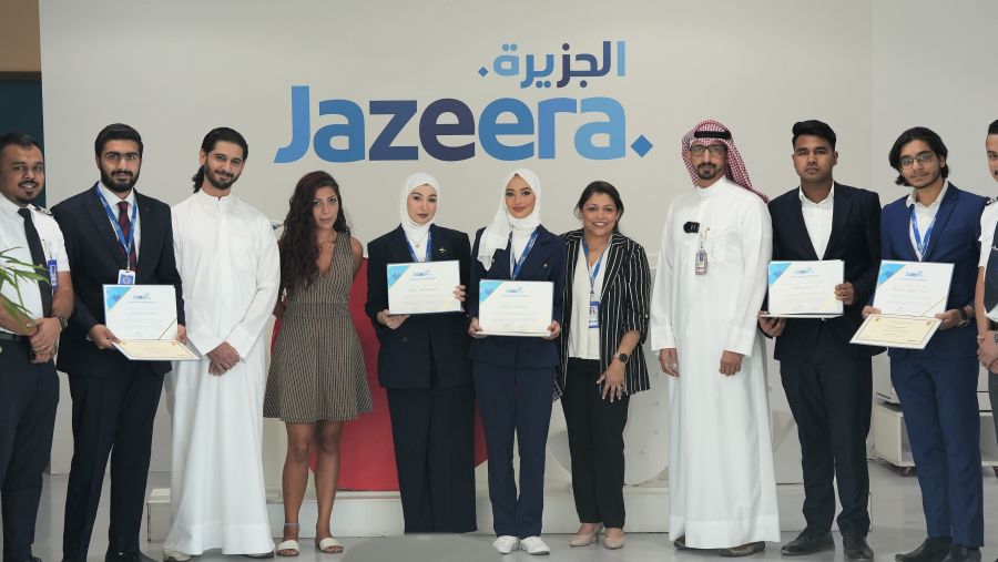 طيران الجزيرة توفر فرص وظيفية للطلاب لإنجاز إجراءات السفر في مبنى الركاب 5T بالشراكة مع ستيودنت هب ""StudentHub 