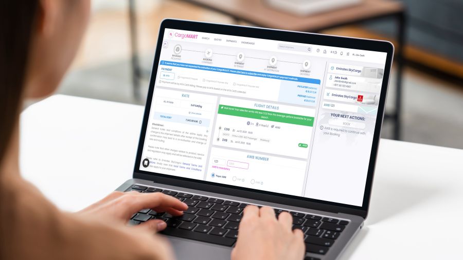 الإمارات للشحن الجوي تطور تجربة عملائها الرقمية مع CargoAi