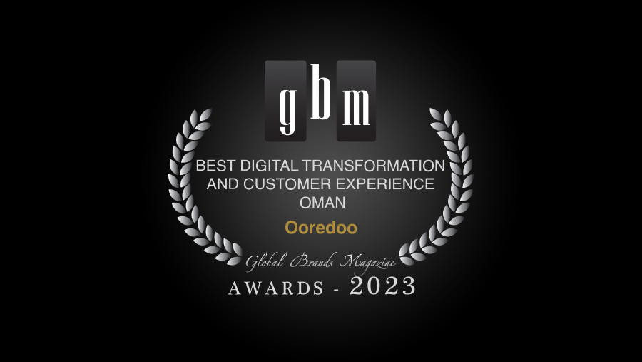 Ooredoo تحصد جائزة ’أفضل تحول رقمي وتجربة عملاء في سلطنة عُمان لعام 2023م‘