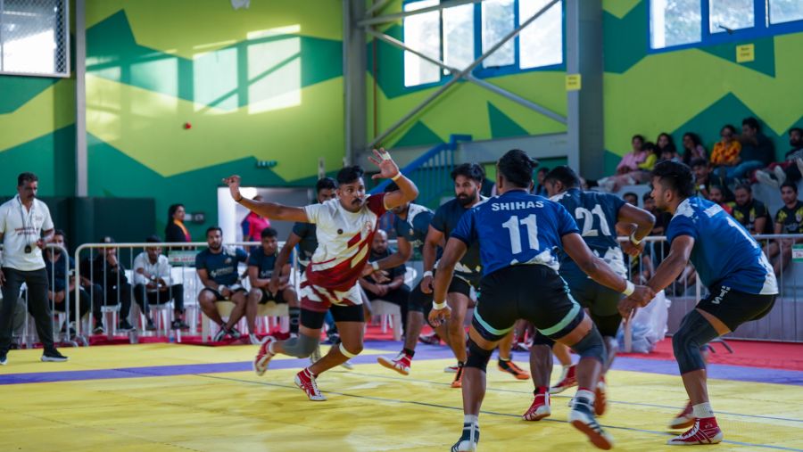 نجاح كبير لبطولة الكبادي في الدورة الرياضية العمالية الخامسة