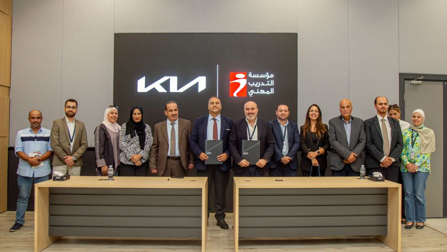 كيا الأردن توقع اتفاقيّة تعاون مشترك مع مؤسسة التدريب المهني للتدريب والتشغيل