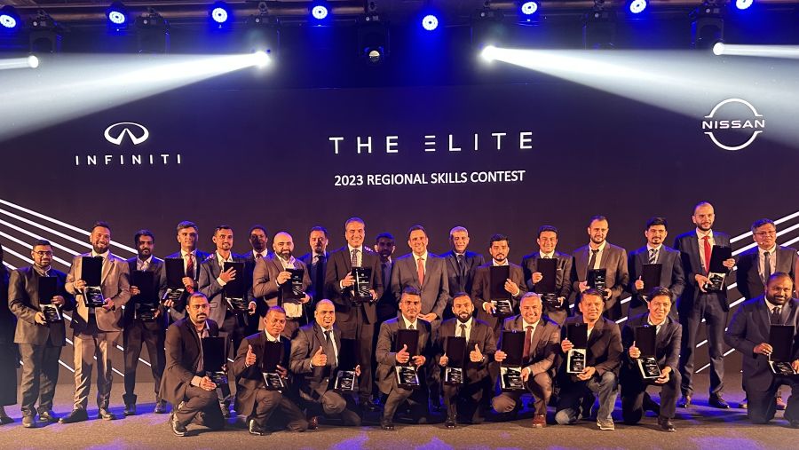 نيسان وانفينيتي البابطين تحصدان أكثر الجوائز في مسابقة ELITE الإقليمية للمهارات 2023