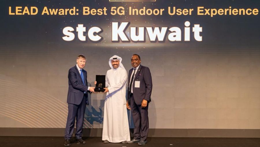 stc  تفوز بجائزة "أفضل تجربة عملاء لشبكة 5G داخل المباني " 
