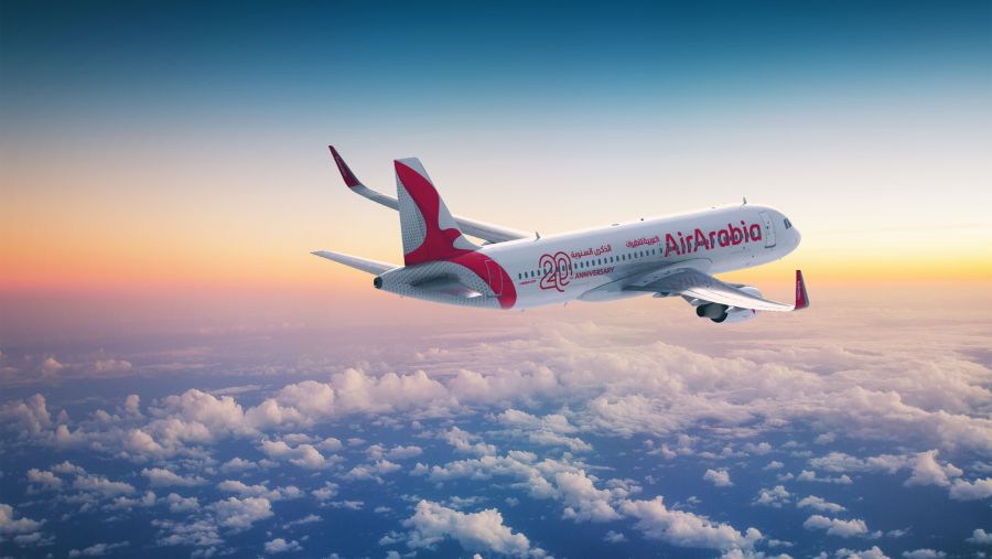 العربية للطيران تستعرض أحدث طائراتها من طراز "إيرباص A321neo-LR" في الدورة الـ 18من معرض دبي للطيران