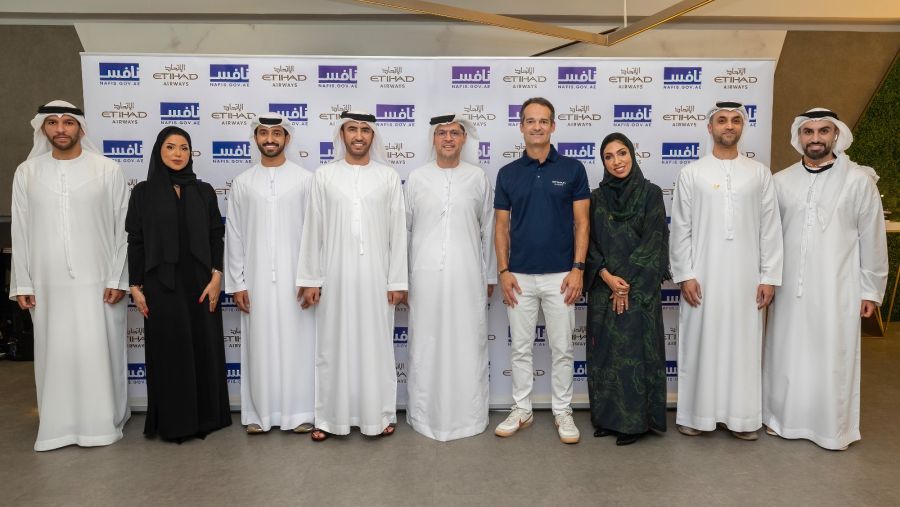 مجموعة الاتحاد للطيران ومجلس تنافسية الكوادر الإماراتية يتوسعان في مذكرة تفاهم 