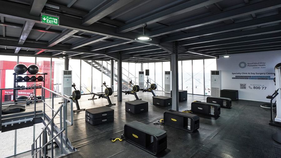 نادي مبادلة للرعاية الصحية الرياضي يحقق نجاحاً لافتاً خلال تحدي دبي للياقة