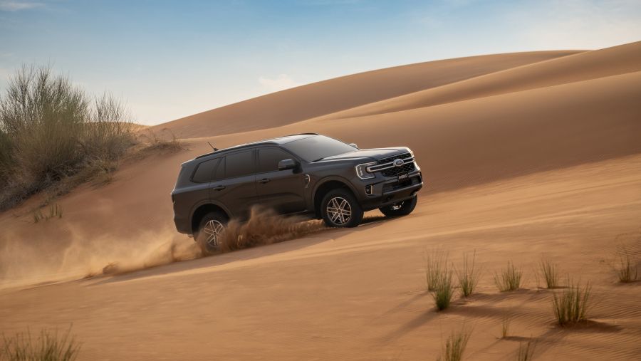 الجيل المقبل من فورد إيفرست مصُمّم لهواة المغامرات عبر توفيره قدرات عالية "عندما ينتهي الإسفلت"
