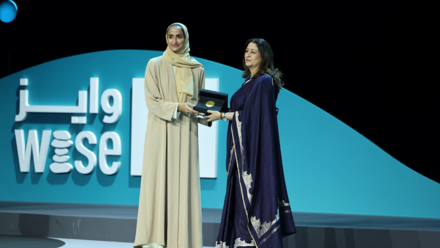 صاحبة السمو الشيخة موزا بنت ناصر تشهد افتتاح النسخة الحادية عشرة من قمة "وايز"