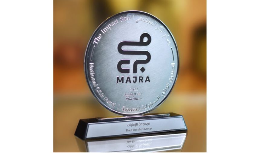 مجموعة الإمارات تحصل على وسام الأثر المجتمعي المستوى البلاتيني في عام الاستدامة بدولة الإمارات