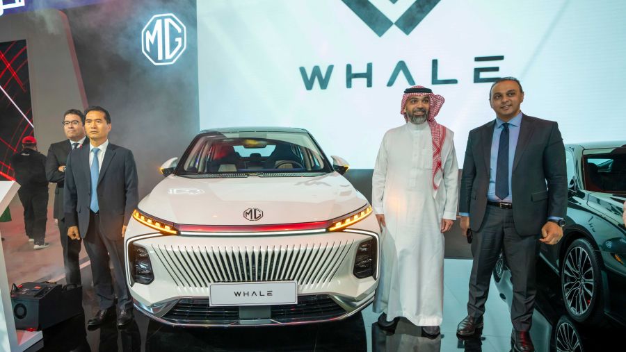 ’إم جي موتور‘ تجذب الأنظار في ’معرض الرياض للسيارات‘ عبر الظهور الدولي الأول لمركبة MG Whale والظهور الإقليمي الأول لسيارة MG7