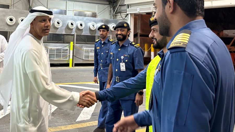 50 ألف شاحنة محملة بالبضائع تعامل معها مركز جمارك حتا