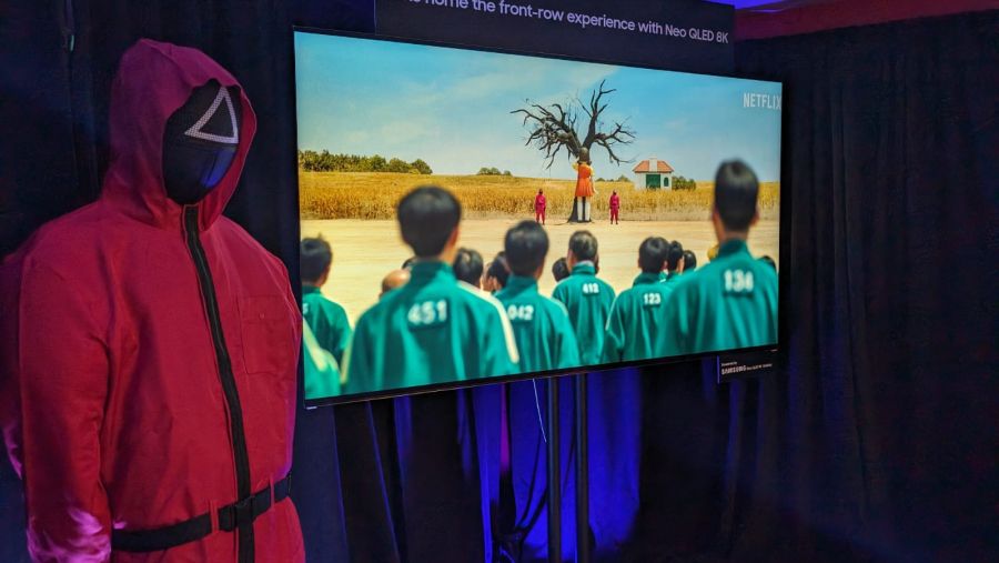 سامسونج تتعاون مع نيتفليكس لإضفاء الحيوية على عالم مسلسل Squid Game عبر تجربة حية وغامرة
