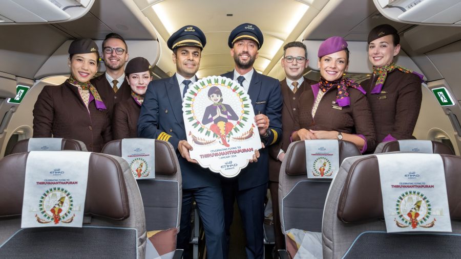 الاتحاد للطيران تستقبل سنة 2024 بوجهات جديدة إلى  الهند