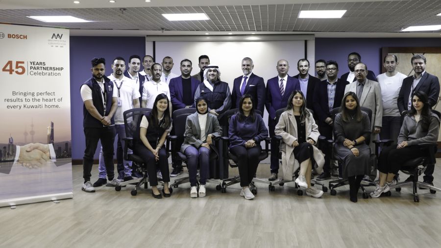 شركة علي عبدالوهاب المطوع التجارية و"Bosch" يحتفلان بـ 45 عاماً من الشراكة في الكويت 