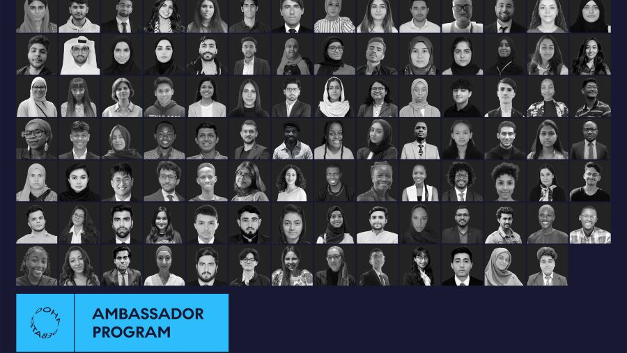 مناظرات الدوحة التابعة لمؤسسة قطر تختار قيادات شابة في قطر للانضمام إلى برنامج السفراء لعام 2024