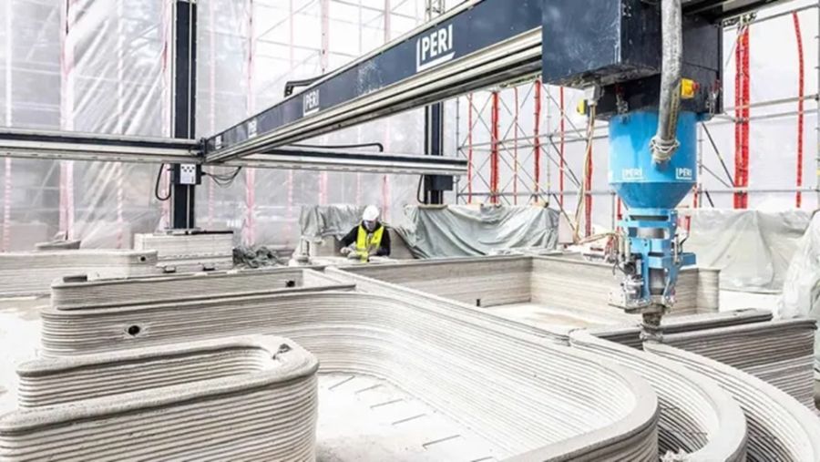 Nakheel’s quote and statement reference the 3D printed gatehouse at Tilal Al Furjan Development
