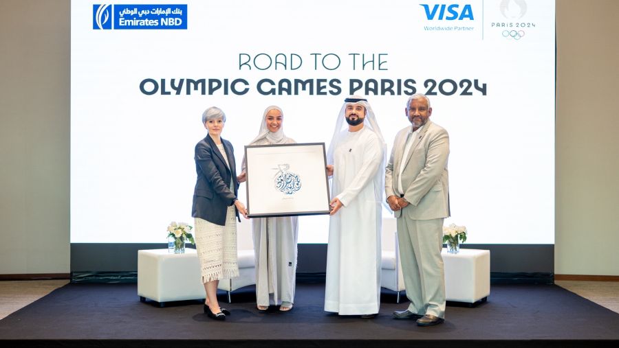 Visa وبنك الإمارات دبي الوطني يتعاونان في رعاية مشاركة صفية الصايغ في أولمبياد باريس 2024