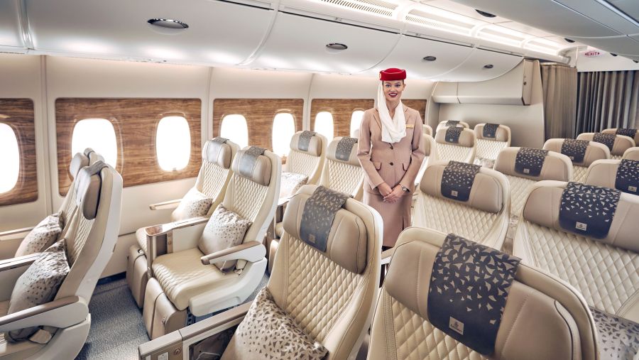 طيران الإمارات تشغل طائرة A380 مجهزة بالسياحية الممتازة إلى أوساكا