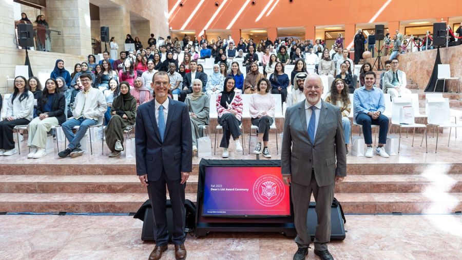 جامعة كارنيجي ميلون في قطر تكرّم 172 طالباً من المتفوقين أكاديمياً