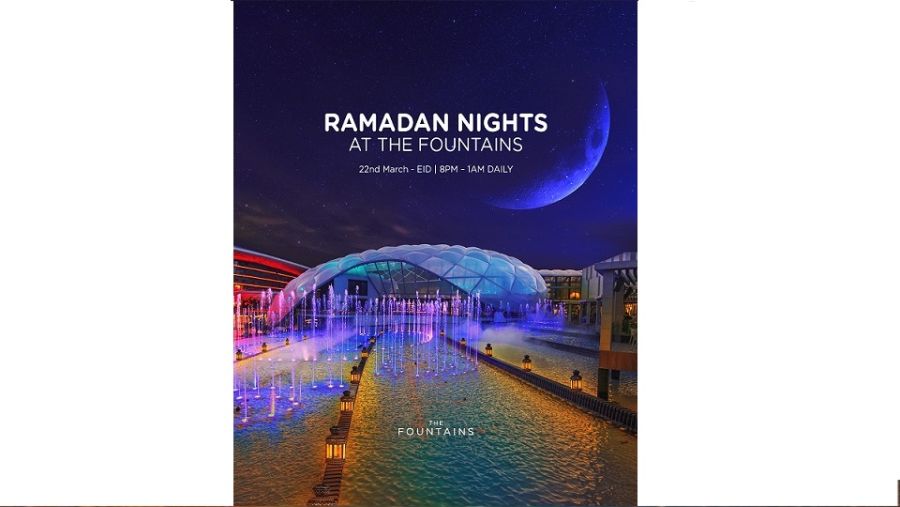 "ذا فاونتنز" في ياس مول تستقبل الضيوف بتجارب رمضانية مميزة