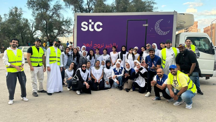 stc تواصل حملة "افطار الصائم" في مختلف مناطق الكويت