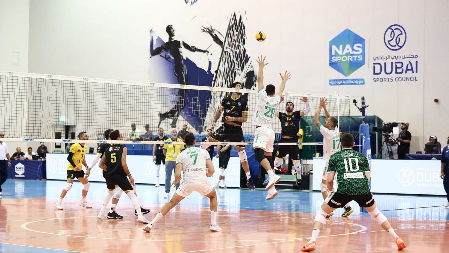 طائرة ند الشبا تحلّق عالميا بأقوى الفرق ونخبة اللاعبين 