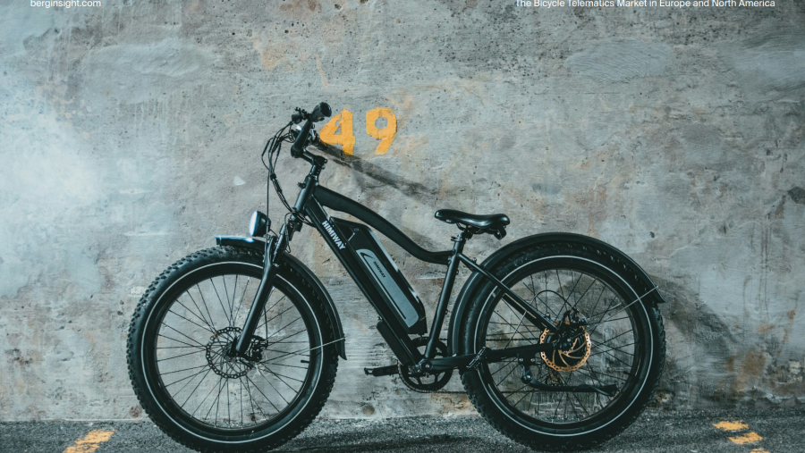 The installed base of bicycle telematics systems in Europe and North America reached 1.7 million in 2023
