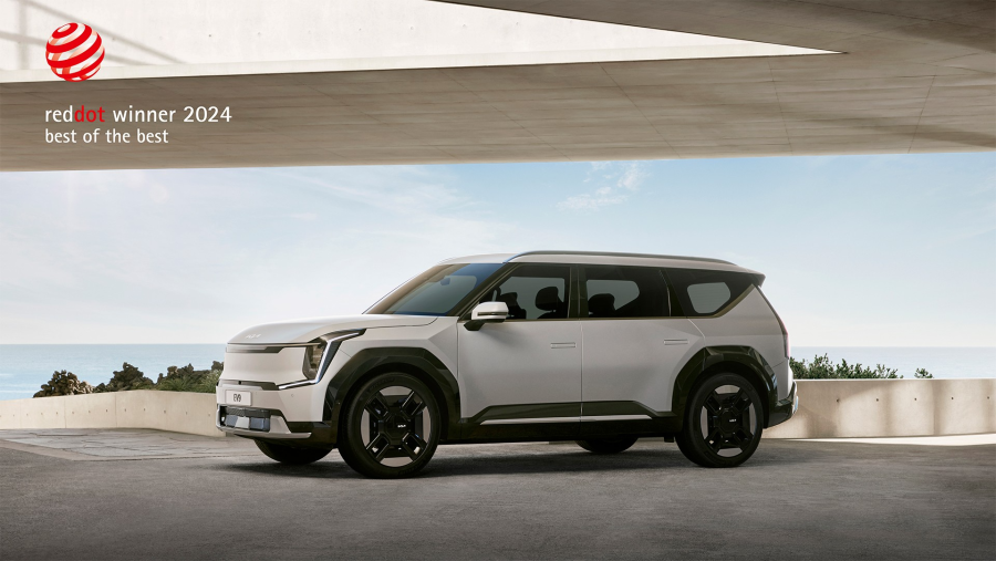 حازت كيا EV9 على جائزة  "الأفضل على الإطلاق" من "ريد دوت" في فئة تصميم المنتج