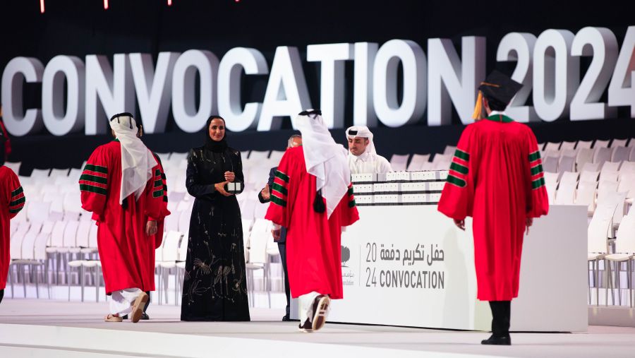 صاحبة السمو الشيخة موزا بنت ناصر تشهد حفل تكريم دفعة عام 2024 من خريجي مؤسسة قطر