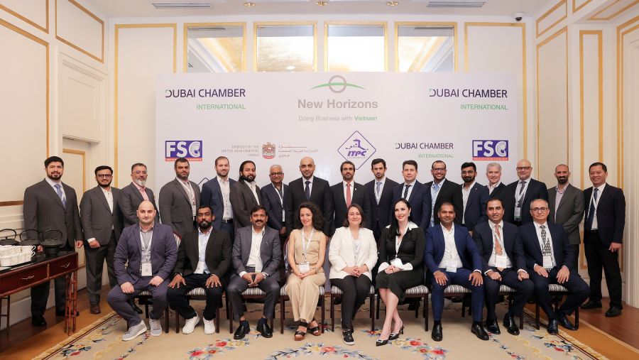 Dubai International Chamber - During the New Horizons trade mission in Vietnam