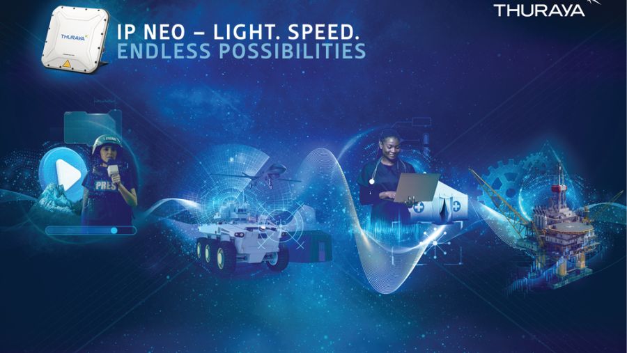 Thuraya unveils groundbreaking next generation IP NEO terminal developed in collaboration with Cobham Satcom