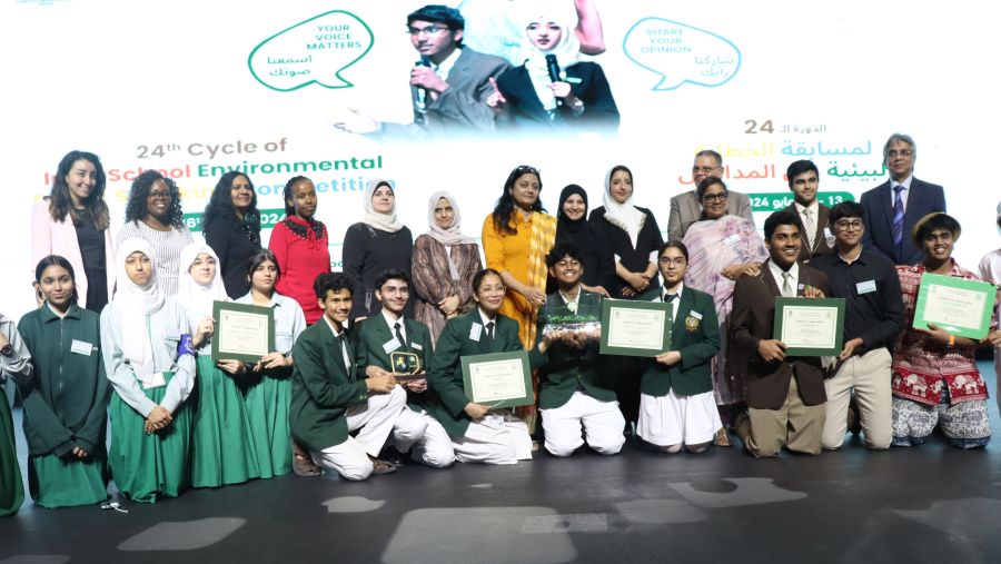 Emirates Environmental Group conducts the 24th Cycle of the Inter-school Environmental Public Speaking Competition 