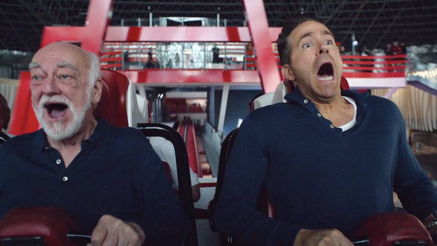 Ryan Reynolds at Ferrari World Yas Island, Abu Dhabi 