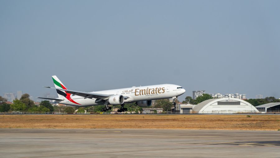 Emirates lands in Phnom Penh