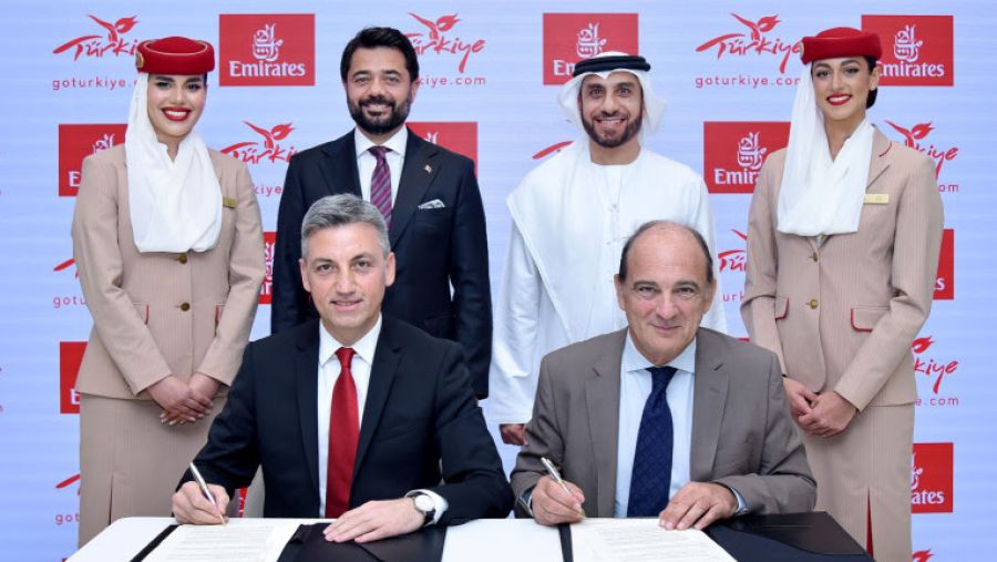 Emirates kicks off ATM: signs MoUs with Tourism Boards of Malaysia and Turkey, and Abu Dhabi Chamber of Commerce