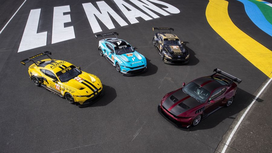 موستانج جي تي 3 تستعدّ لتعزيز مسيرة فورد التاريخية في سباقات السيارات من خلال سباق لومان 24 ساعة