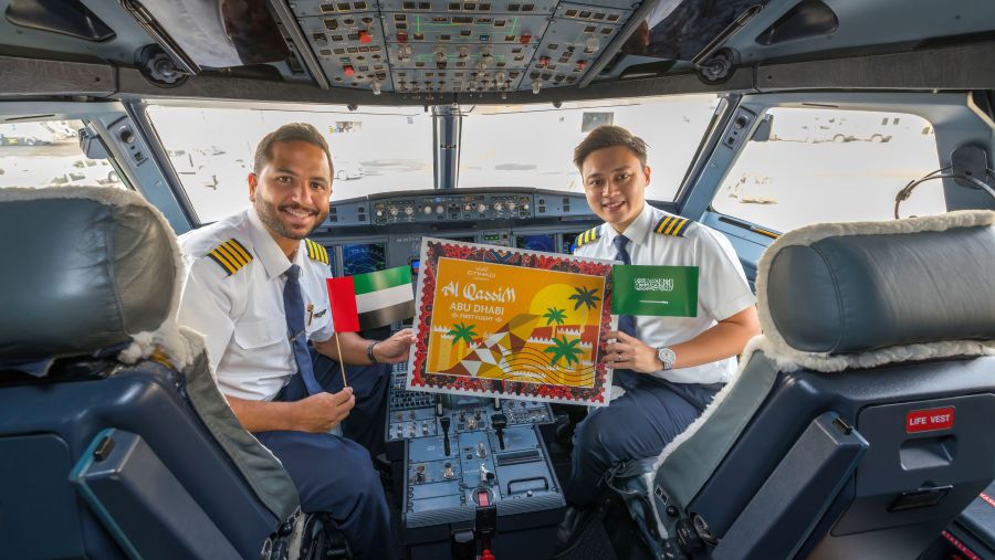 القصيم تصبح الوجهة الرابعة للاتحاد للطيران في المملكة العربية السعودية