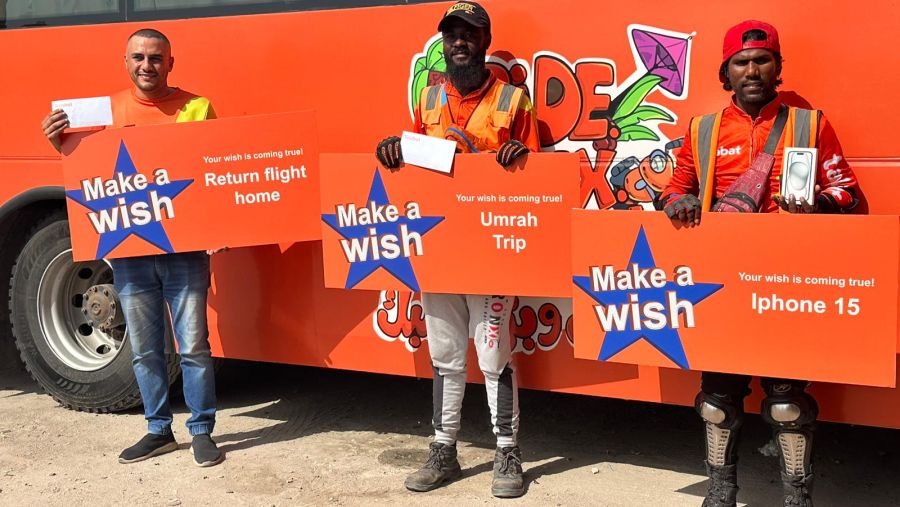 طلبات تطلق حملة "تمنّى أمنية" للسائقين