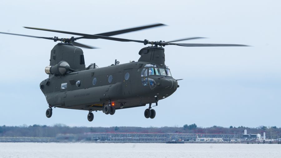 Boeing Delivers First CH-47F Block II Chinook Aircraft to U.S. Army