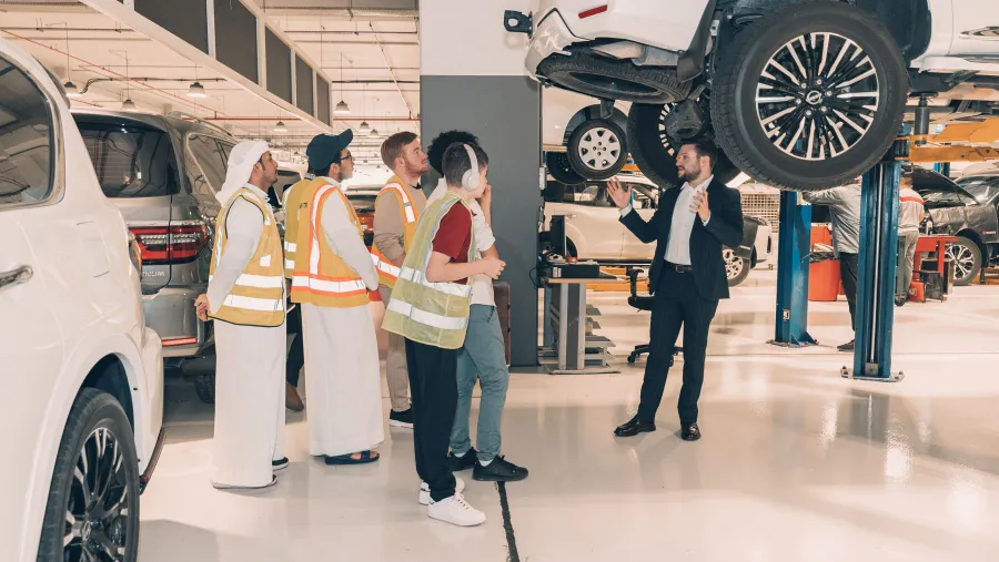 شاركت مجموعة من الشباب من أصحاب الهمم في برامج التعلم العملي والتطوير المهني 
