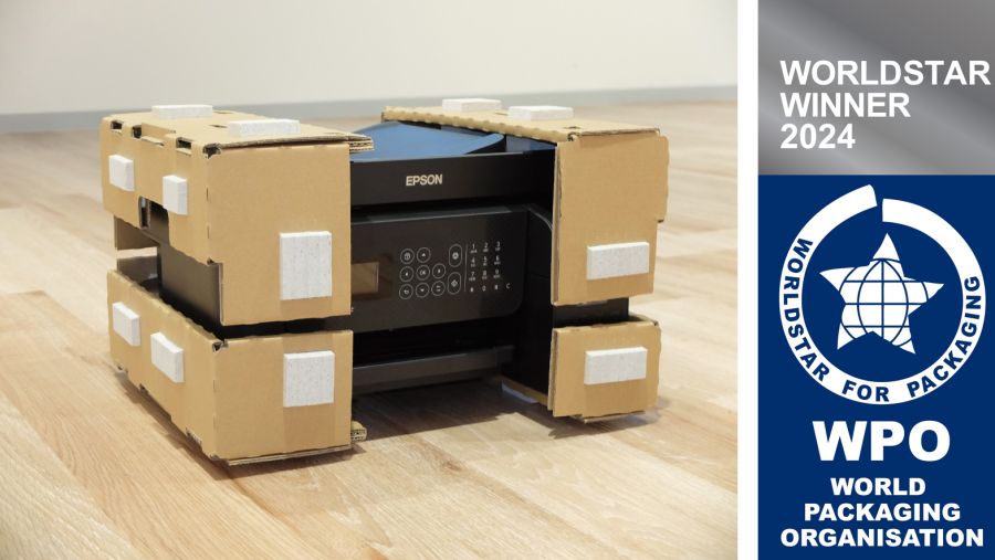 إبسون تفوز بجائزة وورلد ستار العالمية للتغليف 2024 عن فئة الأجهزة الإلكترونية