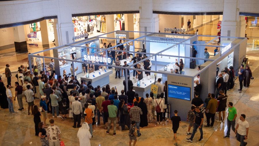 سامسونج تكشف عن أجندة حافلة بالفعاليات ضمن مساحتها التفاعلية  في مول الإمارات