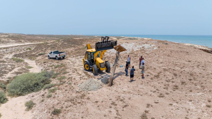"البيئة والمحميات الطبيعية" تدشن مشروع الأعشاش الصناعية لطائر العقاب النساري (الدّمي) في الشارقة