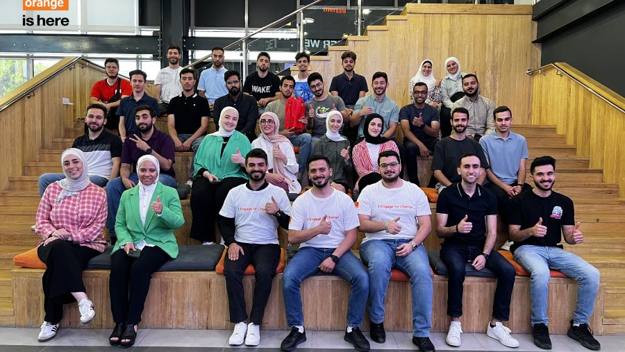 Employees Volunteer to Enhance Skills of Orange Jordan Summer Challenge 2024 Students