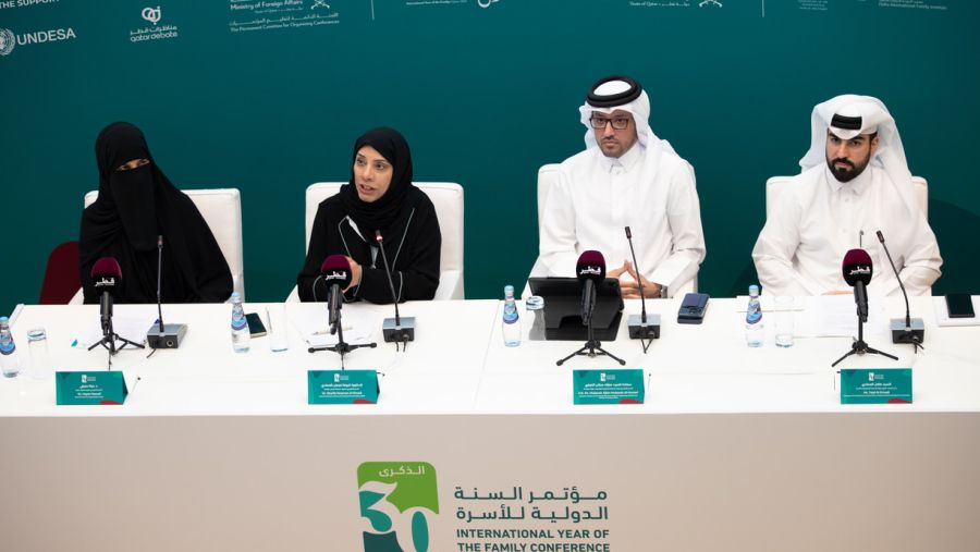 قطر تستضيف مؤتمرًا عالميًا للاحتفال بالذكرى الثلاثين للسنة الدولية للأسرة