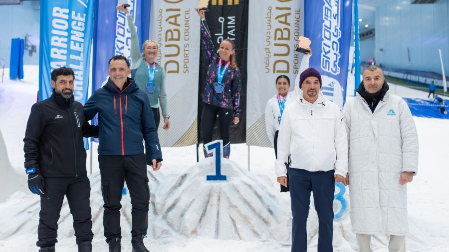 أكثر من 600 مشارك يشعلون المنافسة في تحدي الثلج بـ"سكي دبي"